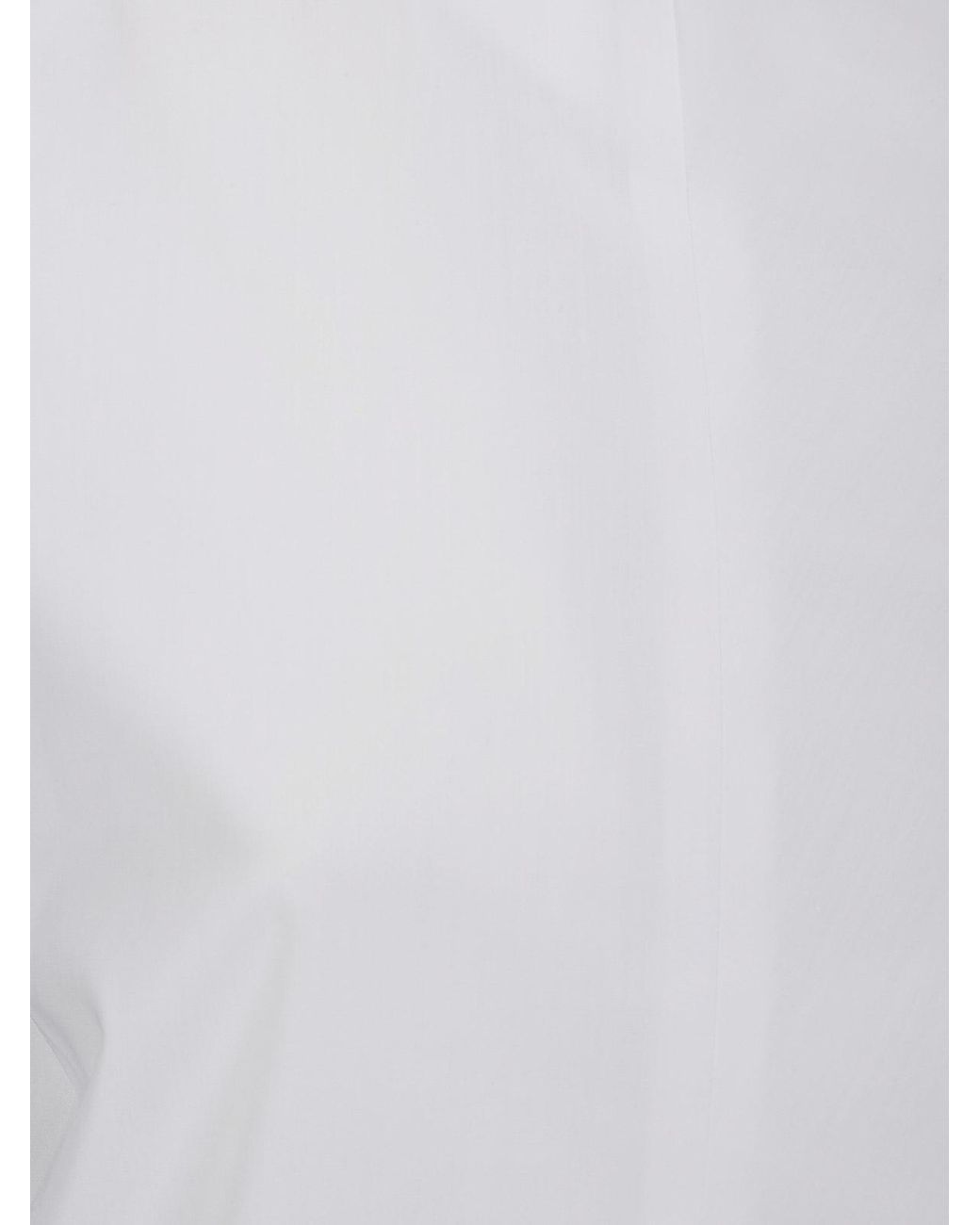 Sacai White Poplin Pullover