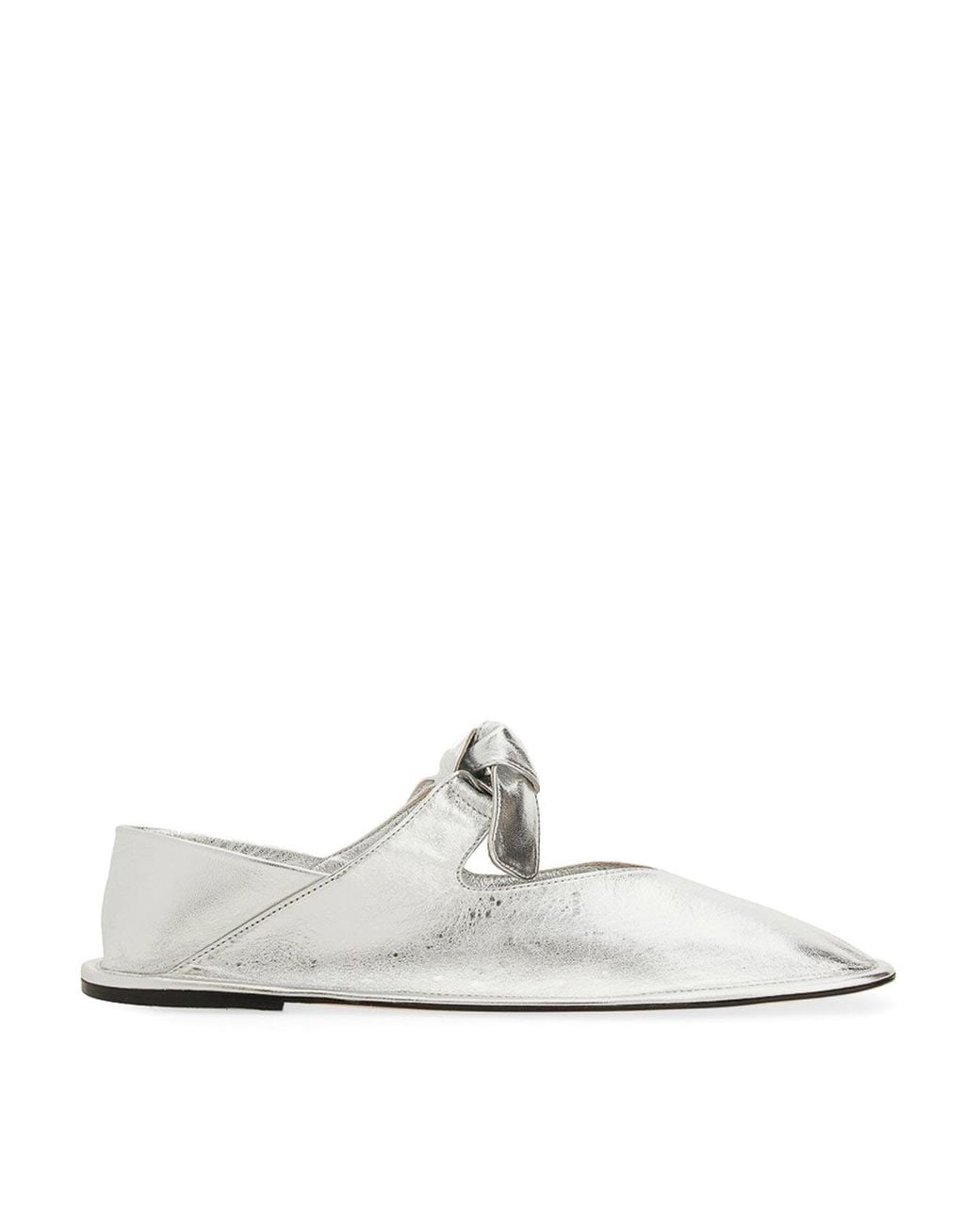 Hereu White Llasada Flat Shoes