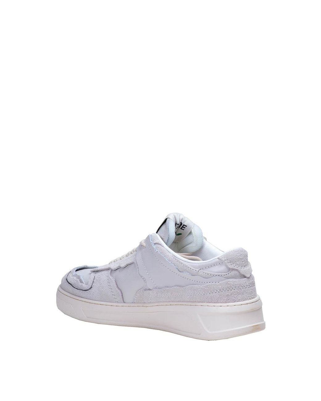 MSGM White Fantastic Trainer for men
