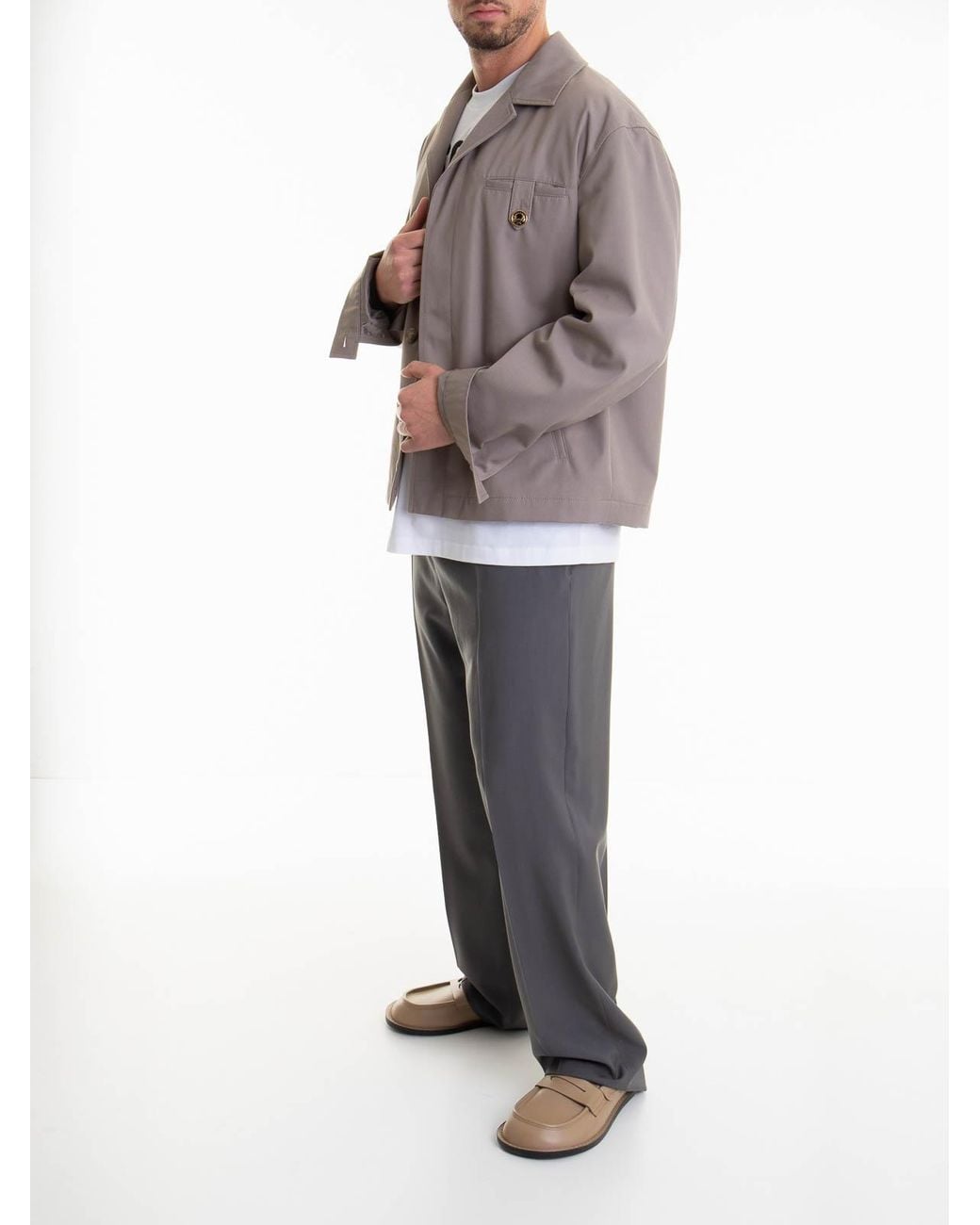 Moschino Brown Jacket for men