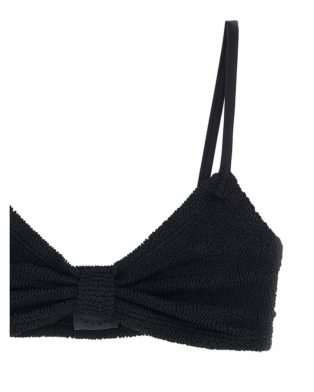 Hunza G Black Alicia Bikini