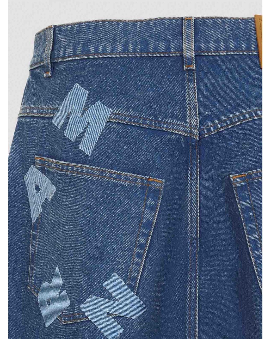 Marni Bootcut Jeans in Blue für Herren