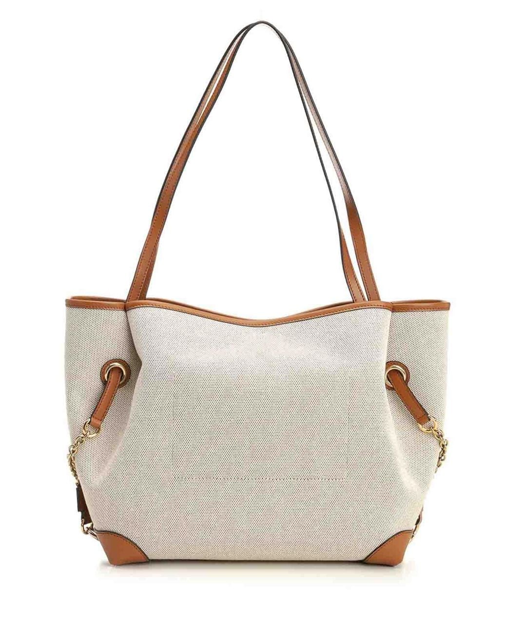 Chloé White Chlo Clover Canvas Bag