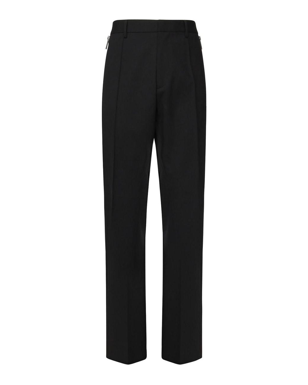 DSquared² Black Relax Wool Trousers for men