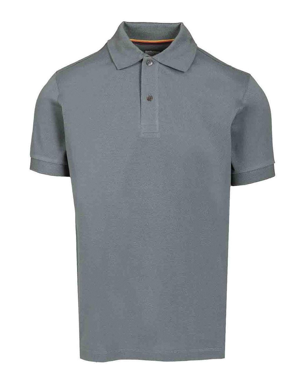 Paul Smith Gray Polo Shirt for men