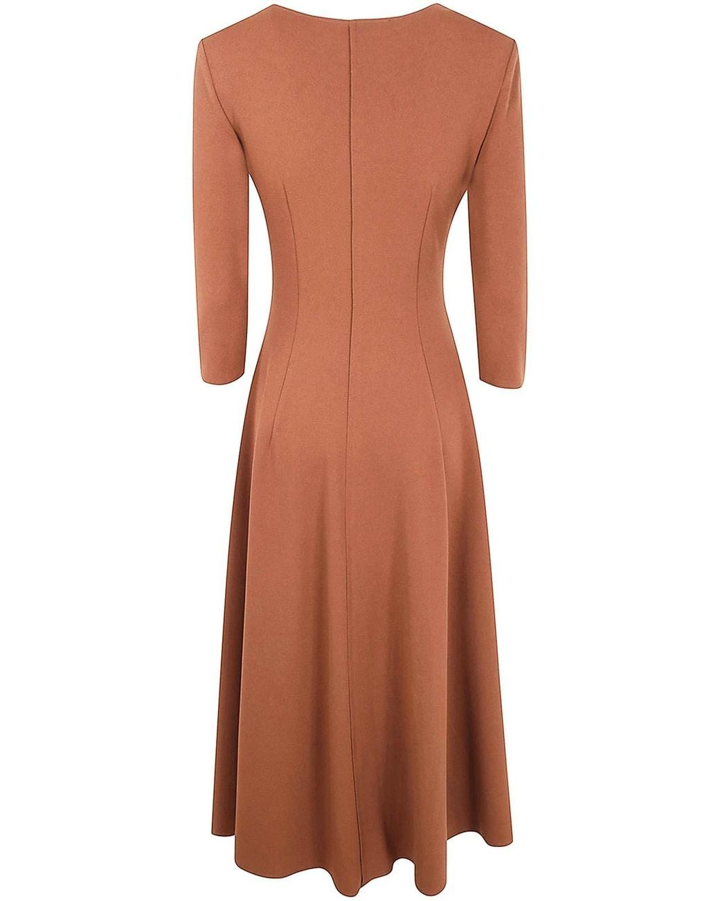 Maxi Robe DR. HOPE en coloris Brown