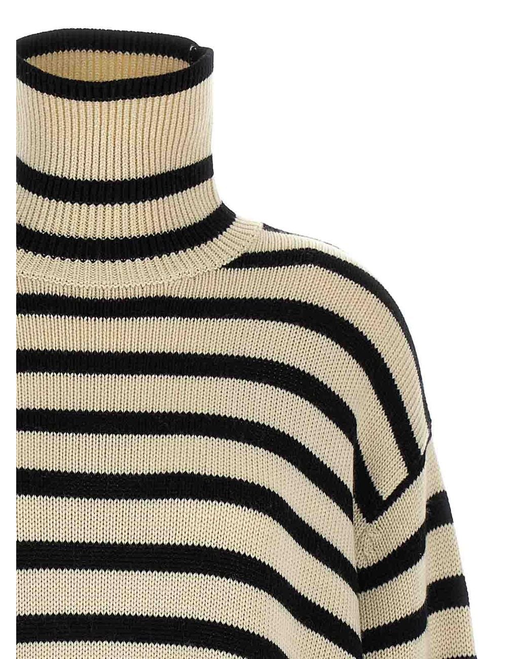 Totême Natural And Signature Stripe Jumper
