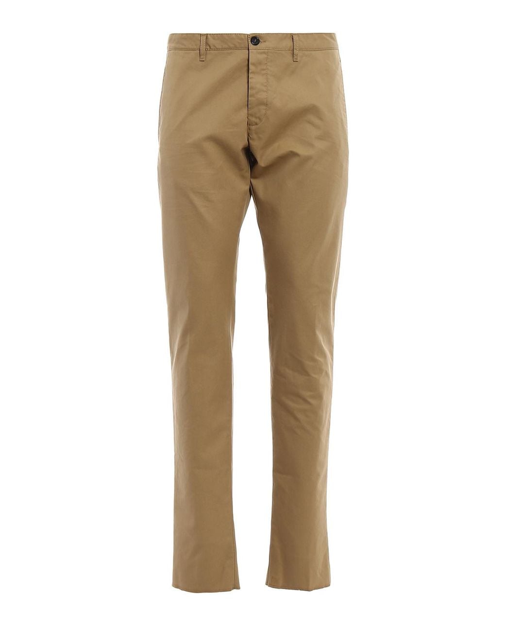 DSquared² Natural Cotton Denim Chino Trousers for men