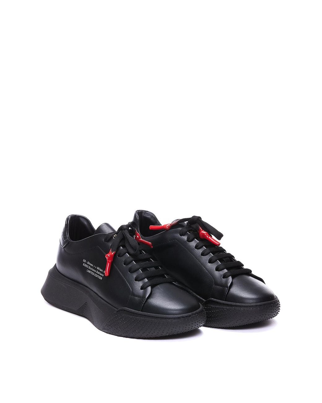 Giuliano Galiano Blue Sneakers With Logo And Lace Closure for men