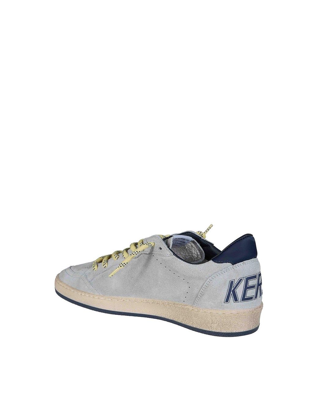 Golden Goose Deluxe Brand Blue Leather Sneaker for men