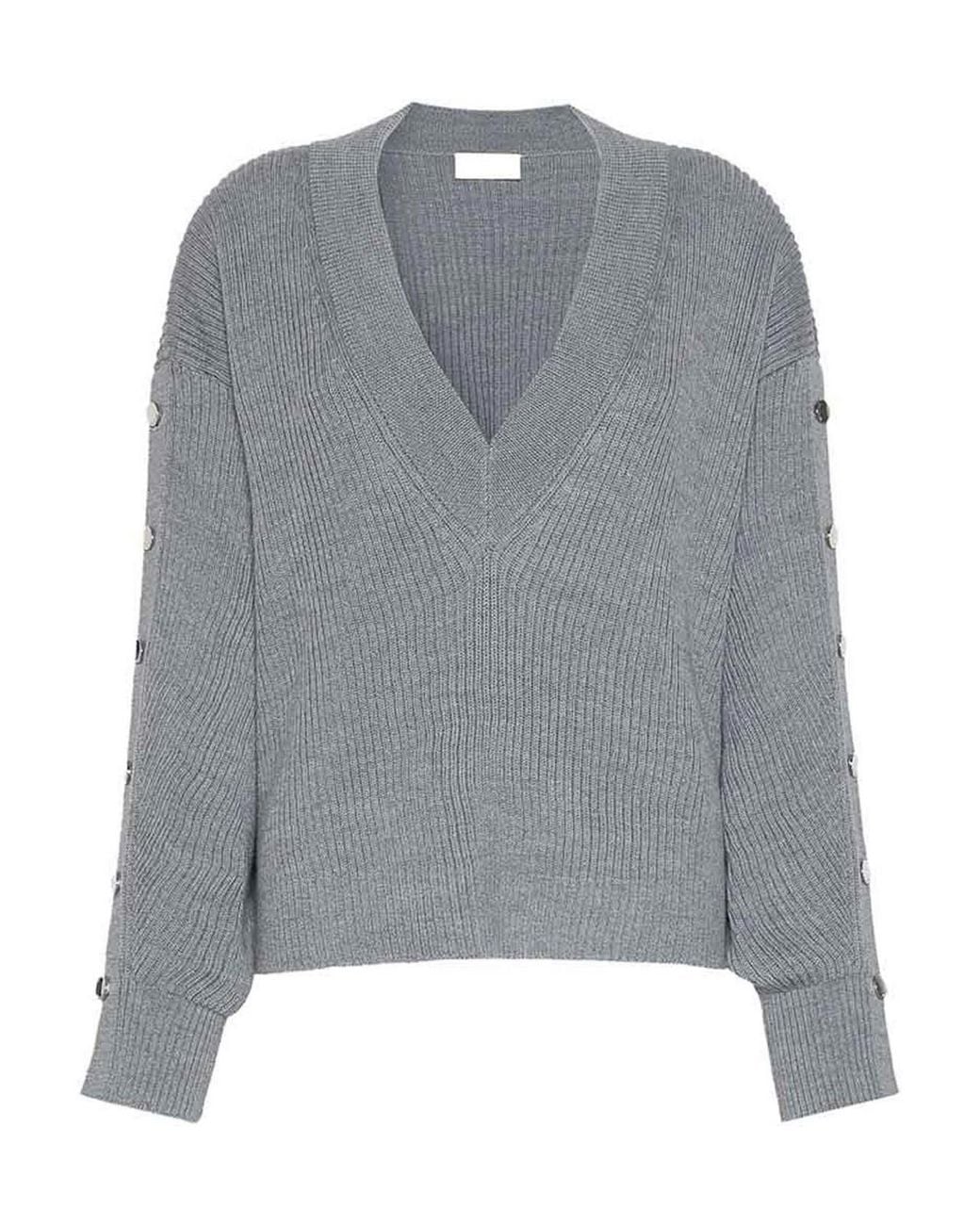 Sportmax Gray 'Fuxia' Top