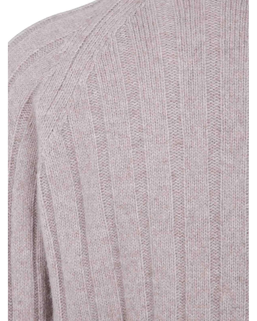 Nuur Gray Long Sleeves Turtle Neck Sweater for men