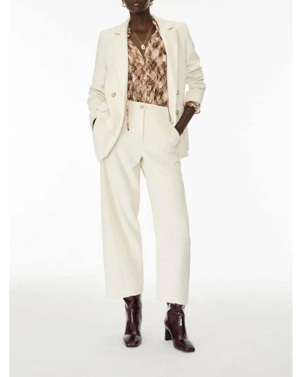 Blazer iBluse en coloris White