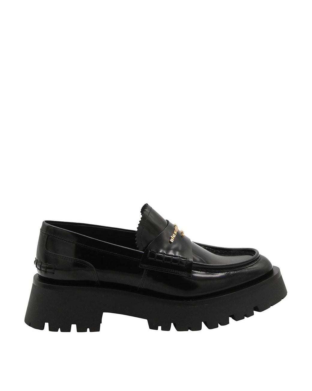 Alexander Wang Black Carter Loafers