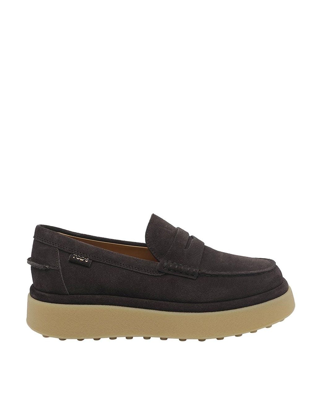 Tod's Black Suede Loafers