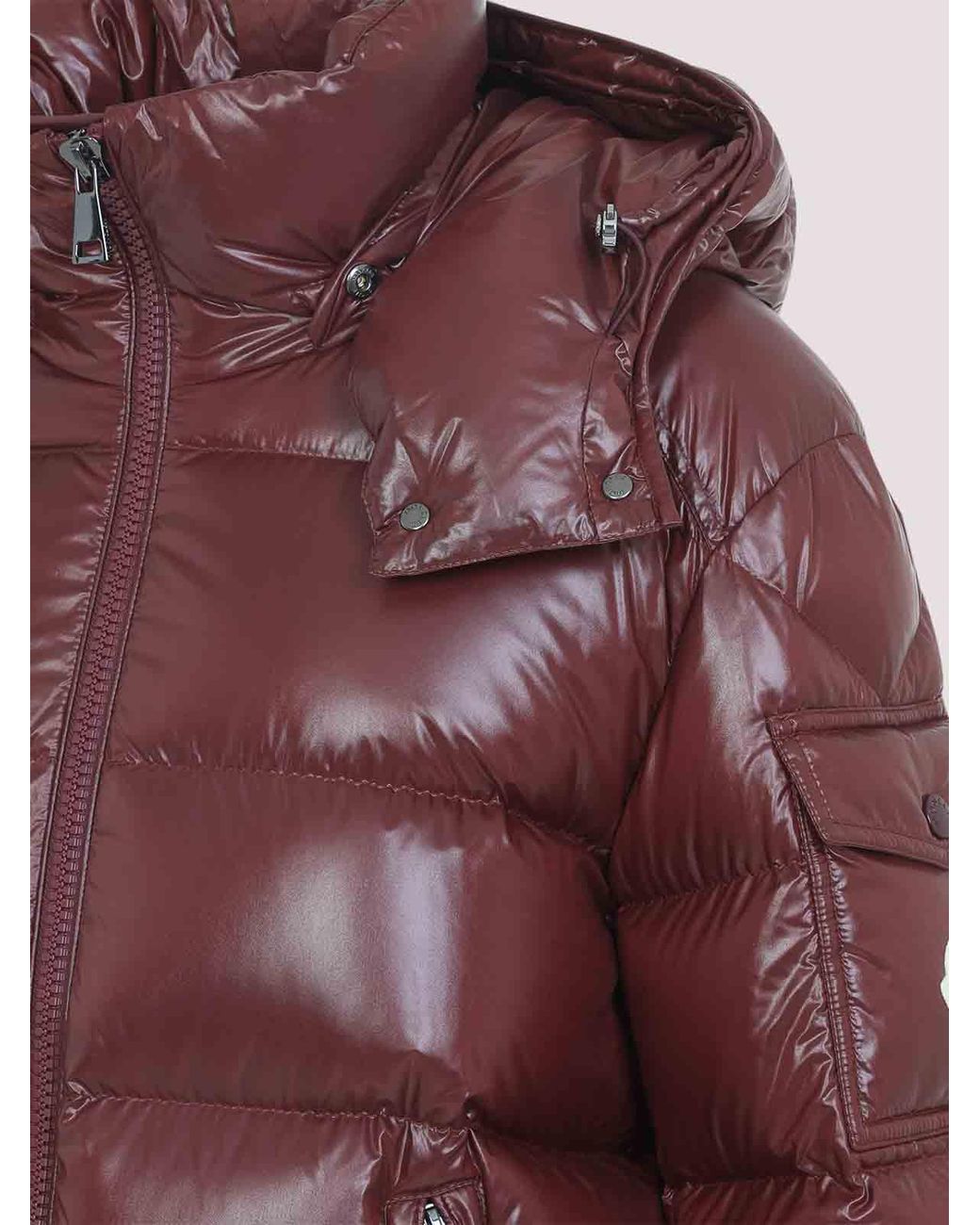 Veste Casual Moncler en coloris Red