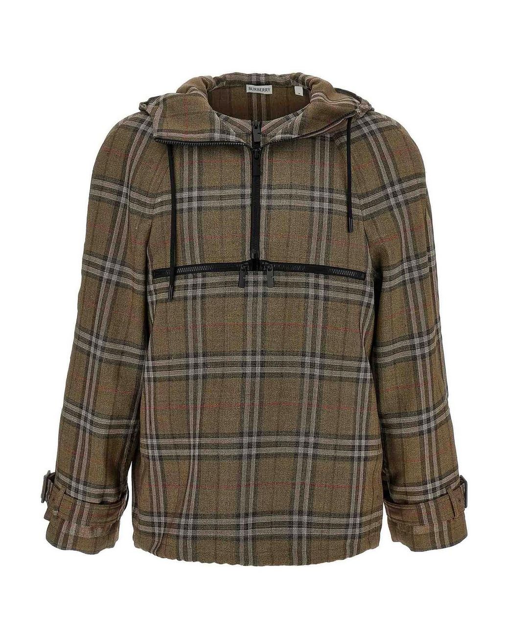 Burberry Green Multilayer Shirt for men