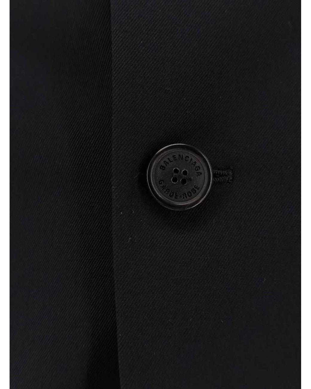 Balenciaga Black Blazer Standard Tailored for men
