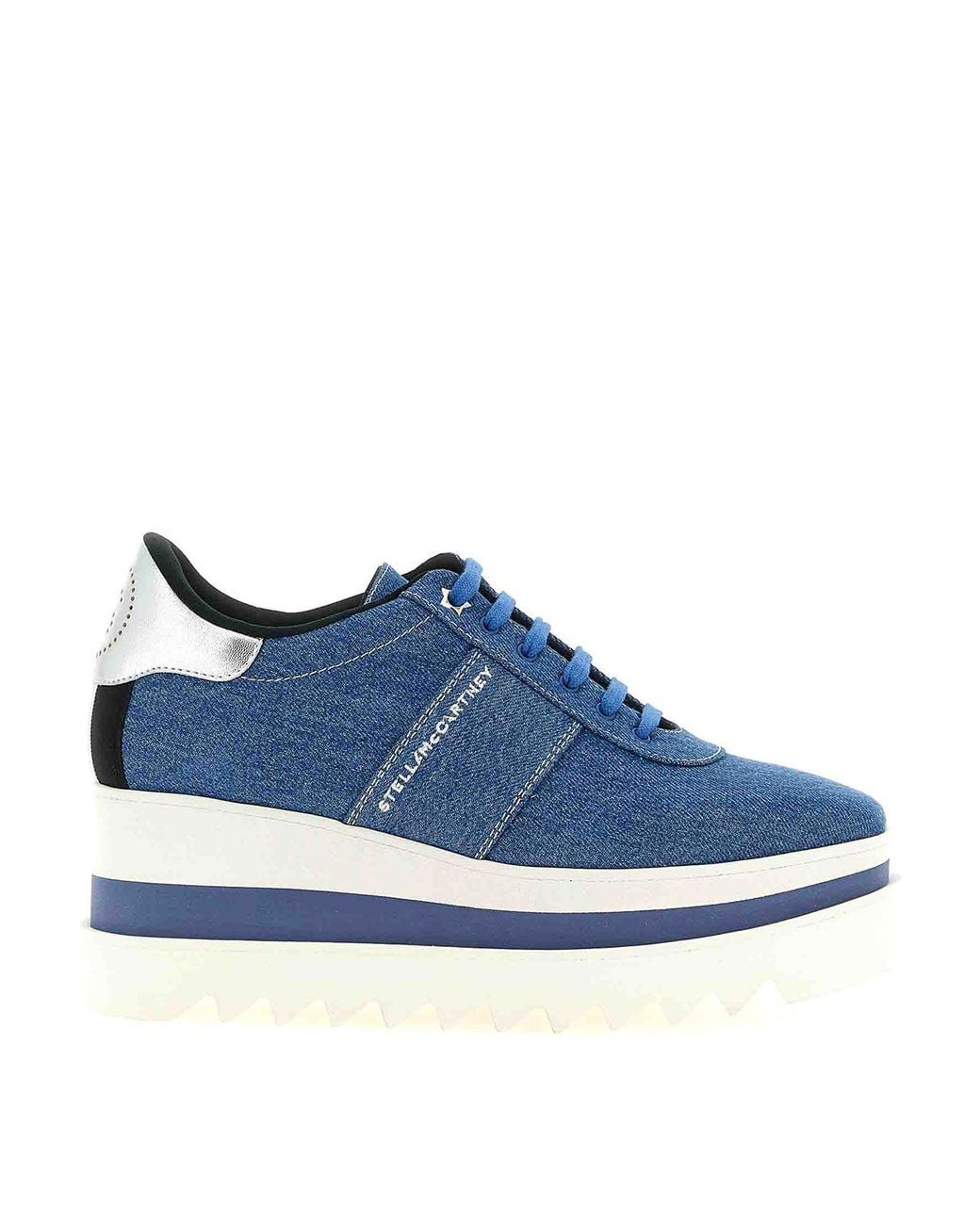 Stella McCartney Blue 'Sneakelyse' Sneakers