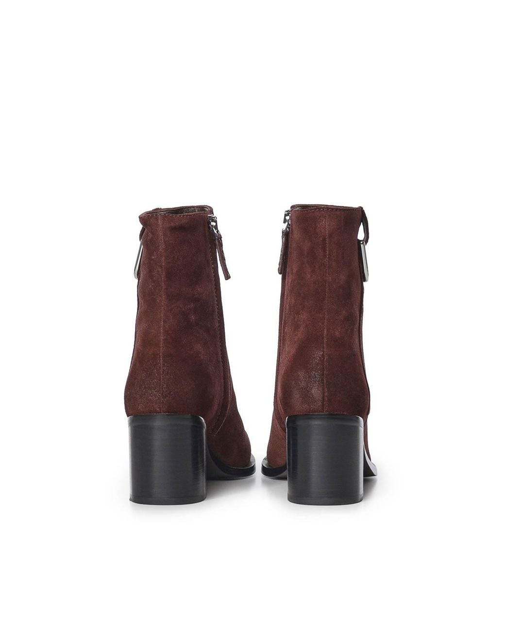 Coccinelle Brown Suede Camperos Ankle Boots