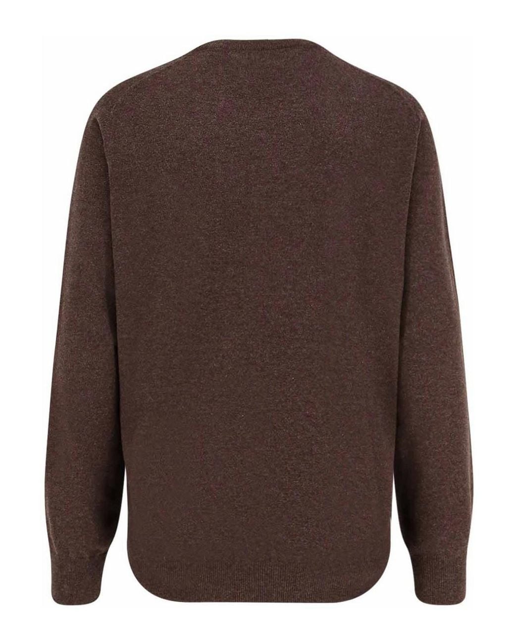 Brunello Cucinelli Brown Cashmere Shirt for men
