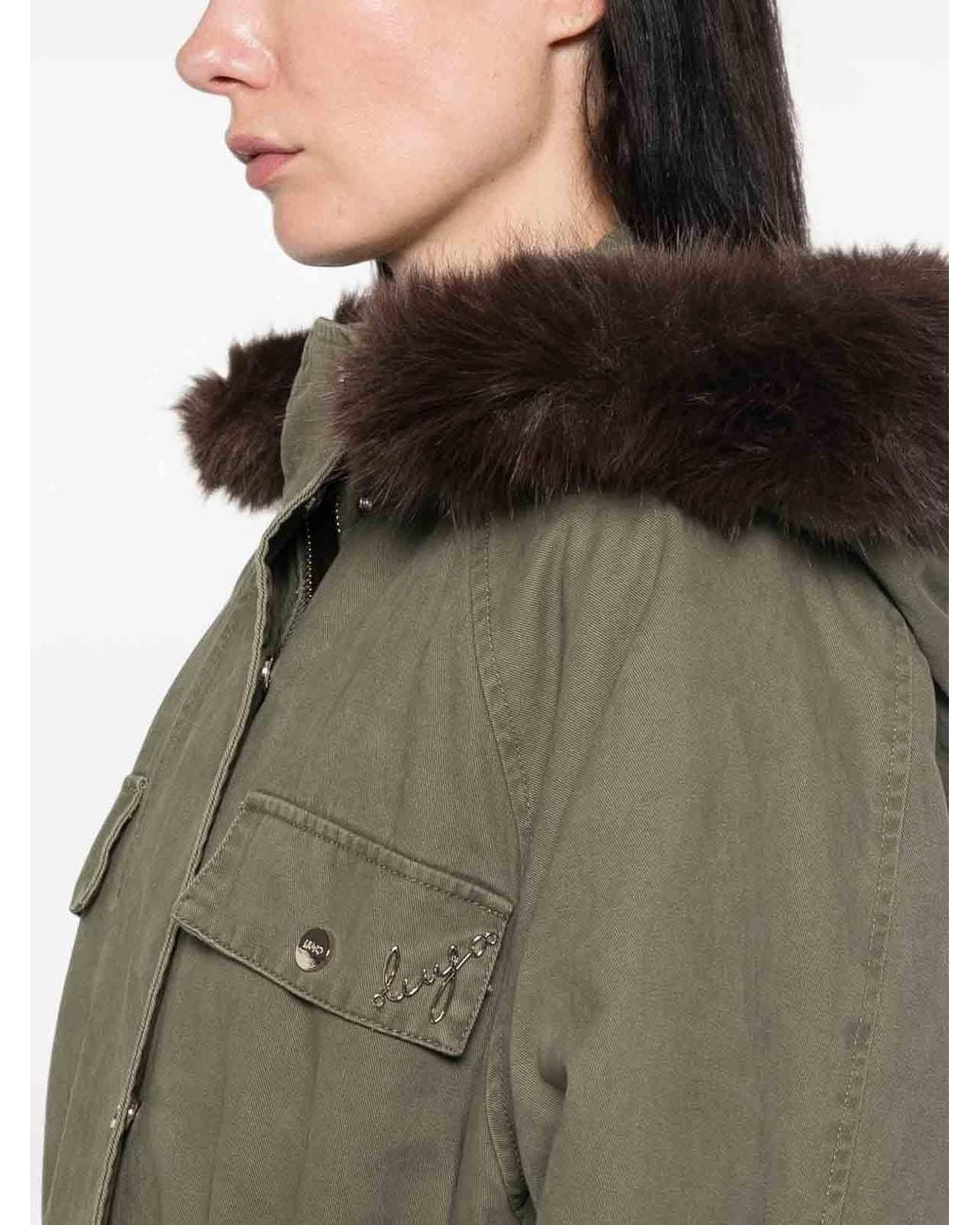Parka Liu Jo en coloris Green