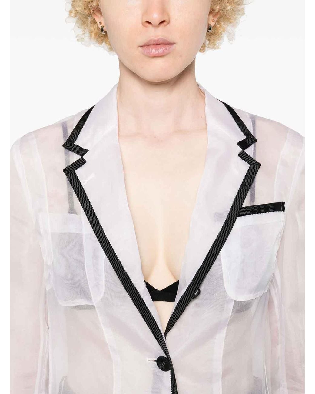 Blazer Thom Browne de color White