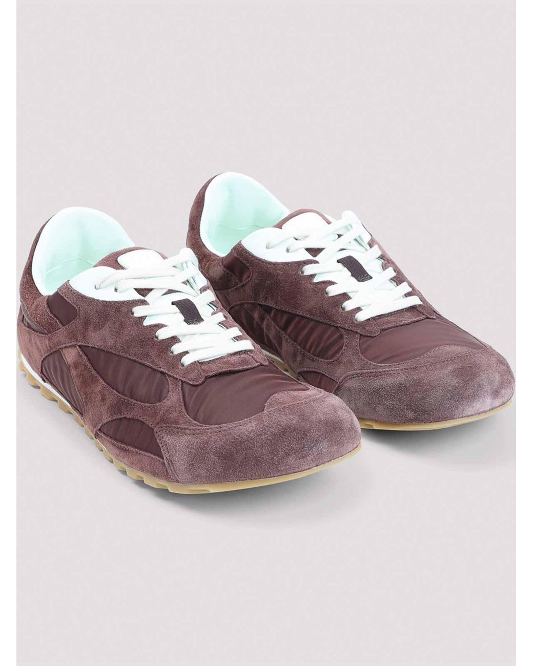 Bottega Veneta Brown Orbit Flash Sneakers for men