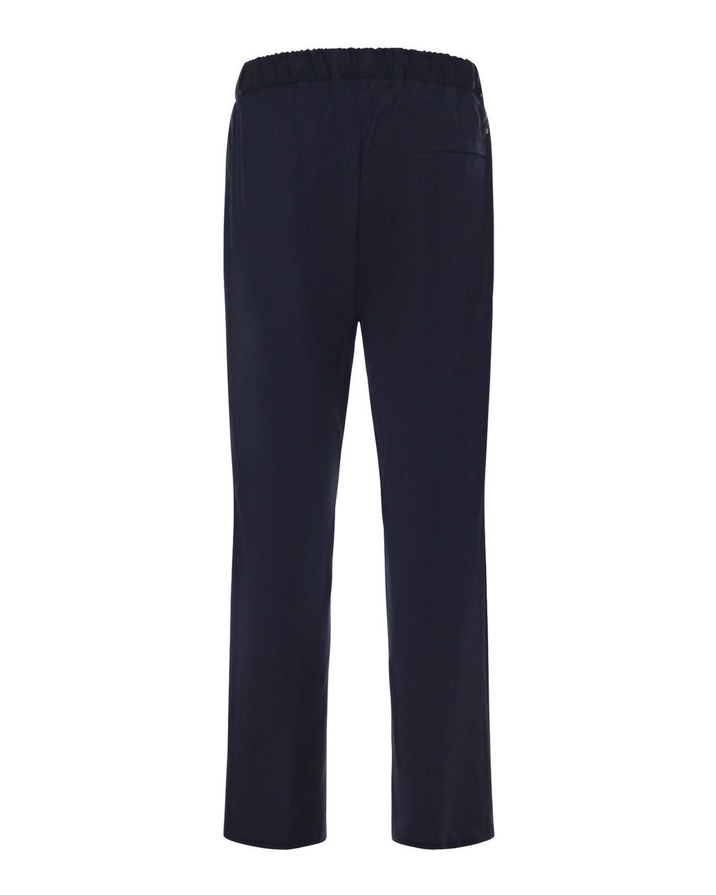 Herno Blue Tech-Merino Trousers for men