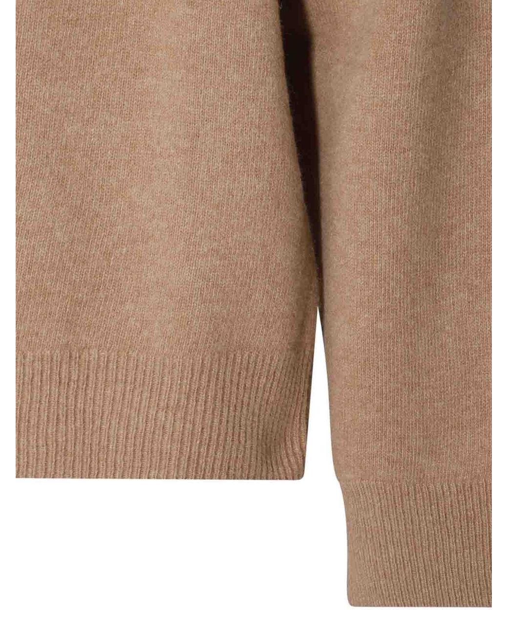 Maison Margiela Natural Wool Crewneck for men