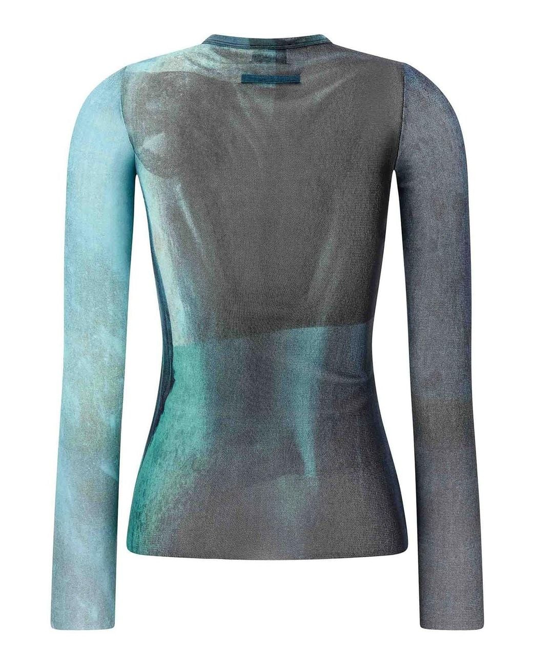 Jean Paul Gaultier Blue Top