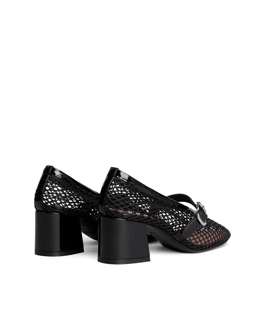 Alaïa Black Mesh Mary Jane 55