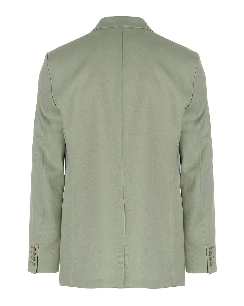 Lanvin Green Wool Single Breast Blazer Jacket for men