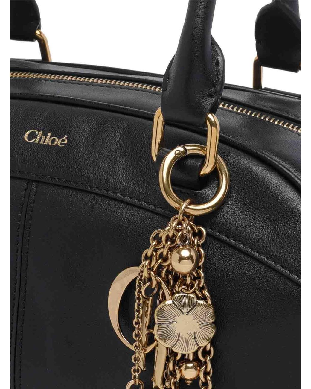 Chloé Black Bowling Bag
