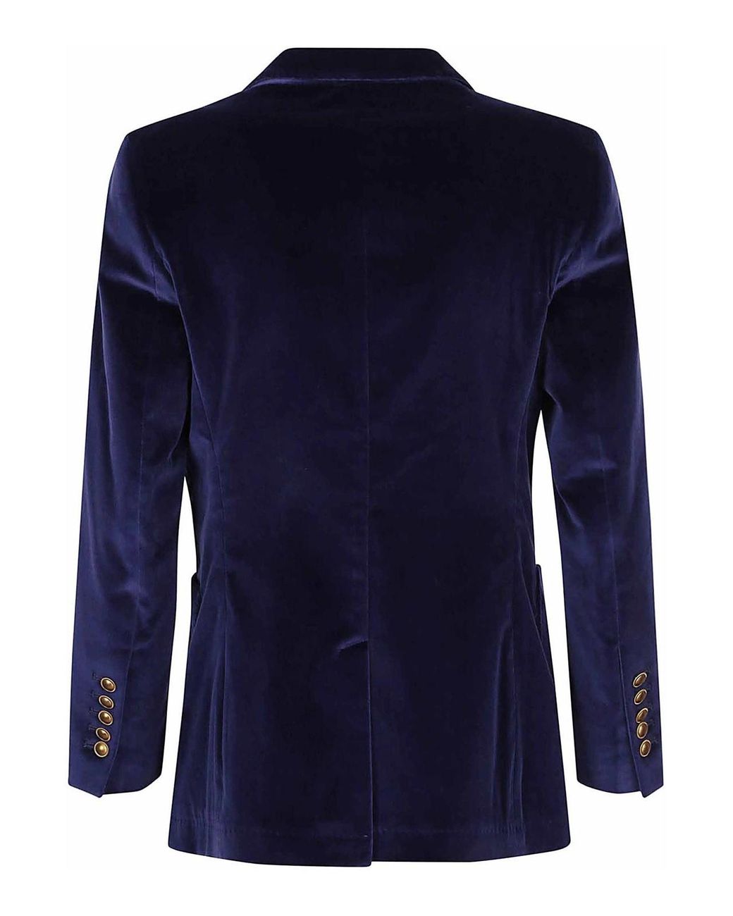 SAULINA Blue Adelaide Velvet Jacket