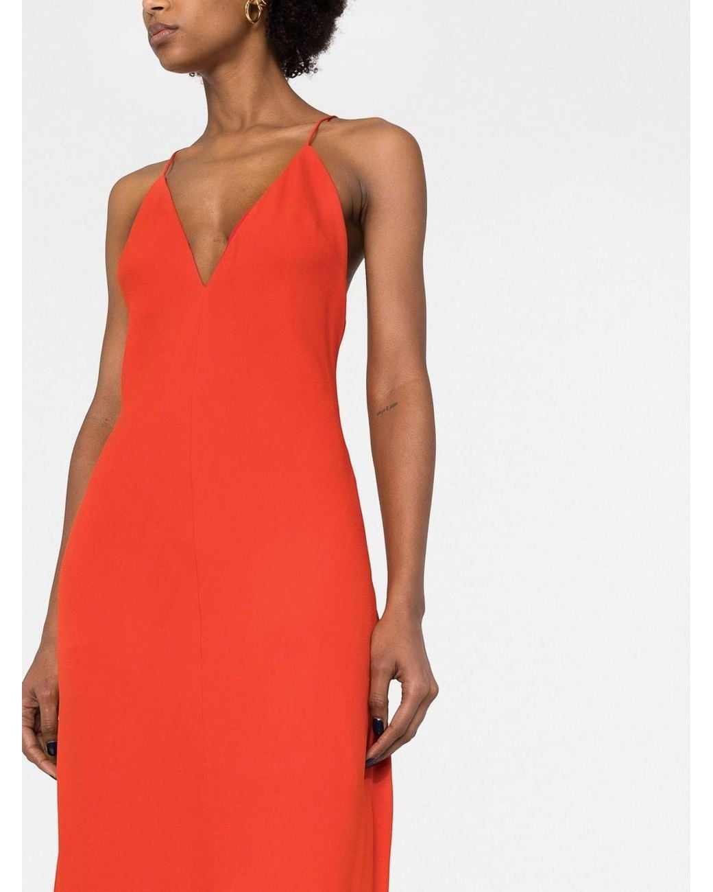Stella McCartney Red Maxi Dress