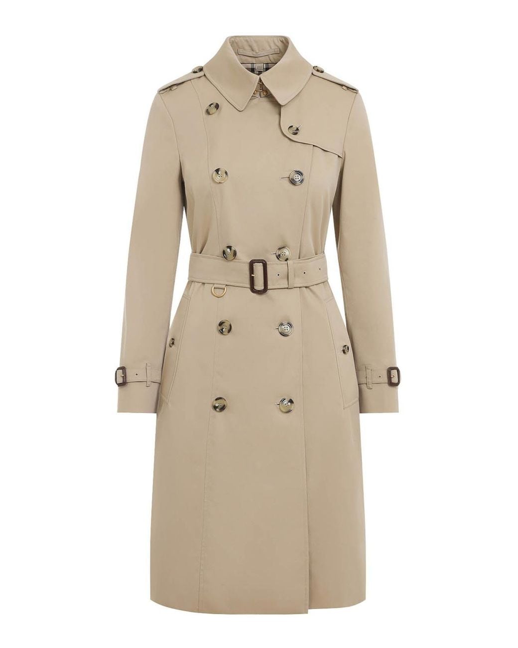 Burberry Natural Chelsea Heritage Belted Trench Coat