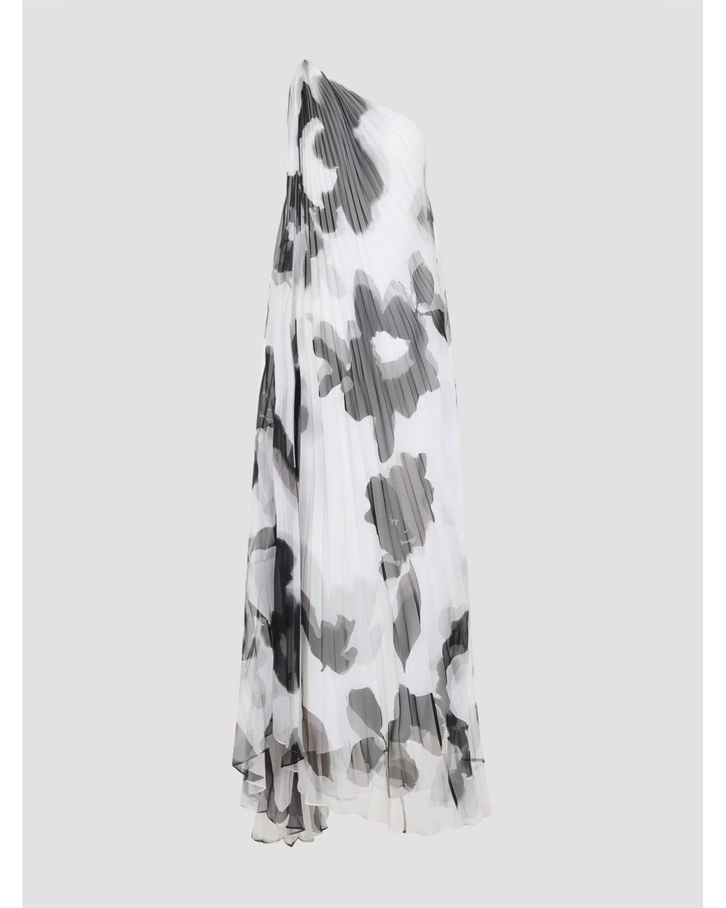 Max Mara White Fuggito Long Dress
