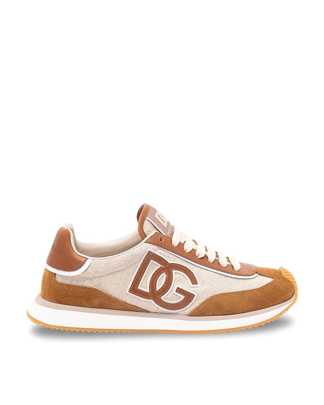 Dolce & Gabbana Pink 'Dg Cushion' Sneakers for men