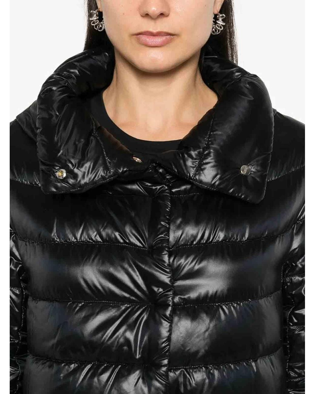 Herno Black Down Jackets