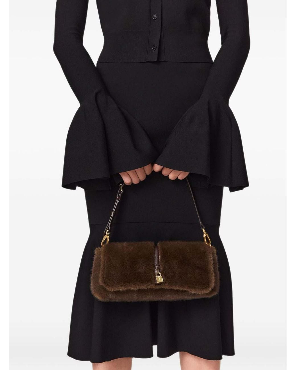 Stella McCartney Black Bell Sleeve Cardigan
