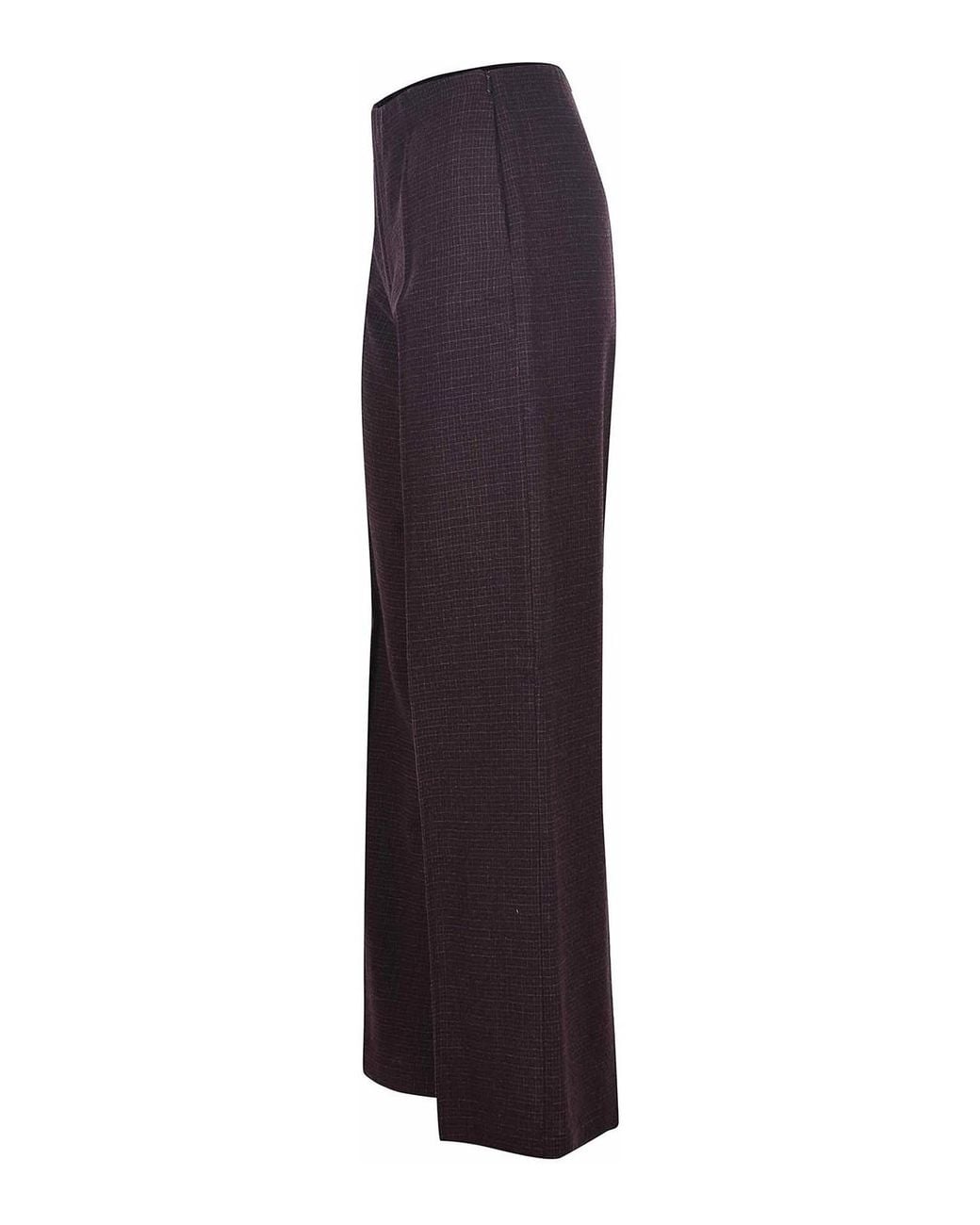 Alysi Blue Pants Made Of Wool