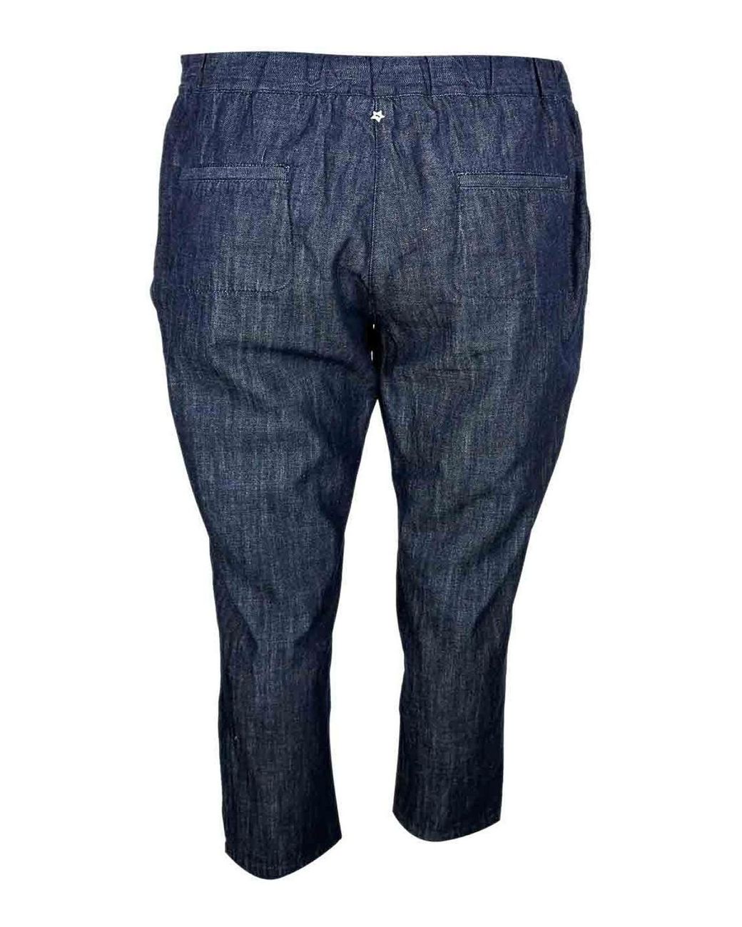 Lorena Antoniazzi Blue Trousers