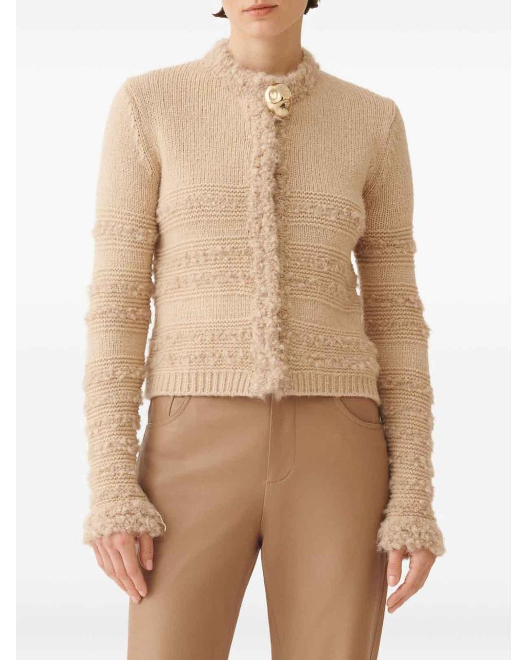 Fabiana Filippi Natural Wool Jacket