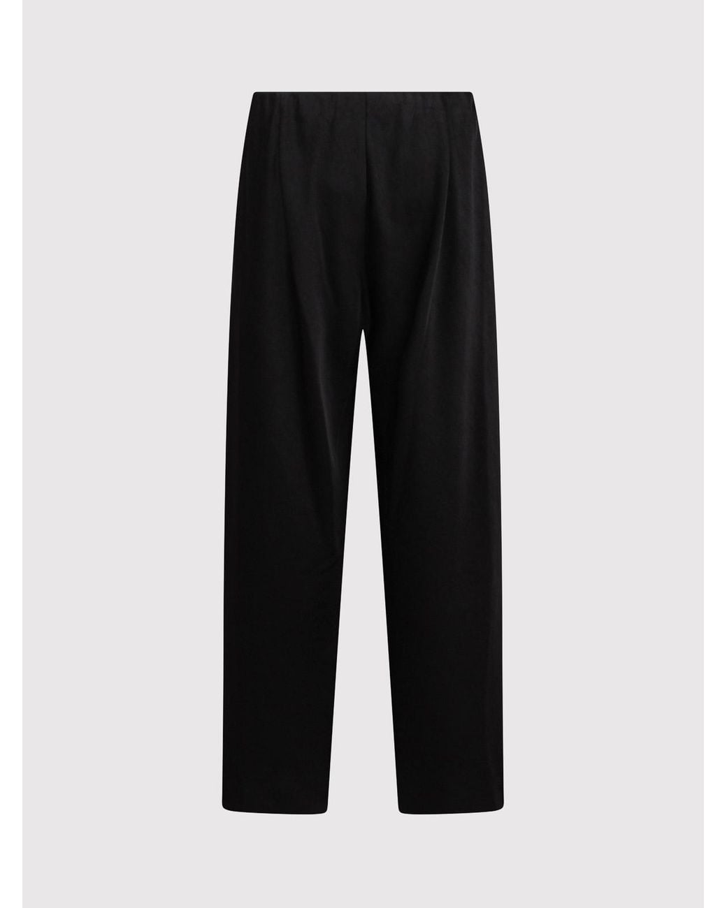 Vince Black Fluid Satin Trousers