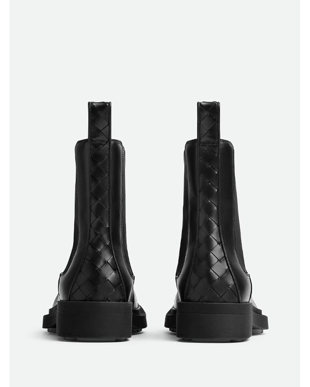 Bottega Veneta Black Chelsea Boots