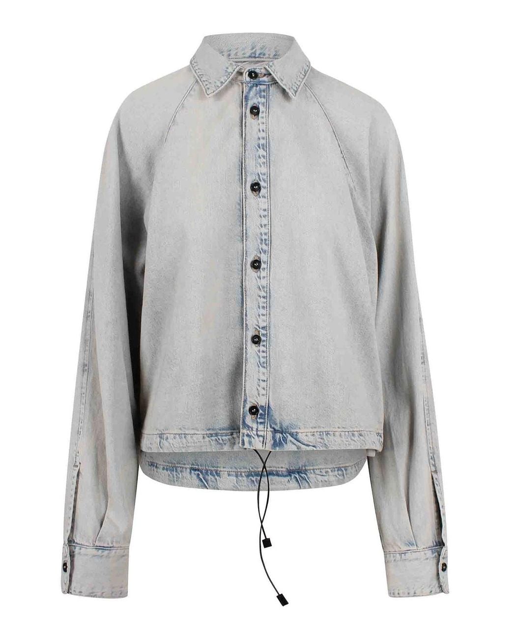 Haikure Gray Denim Shirt