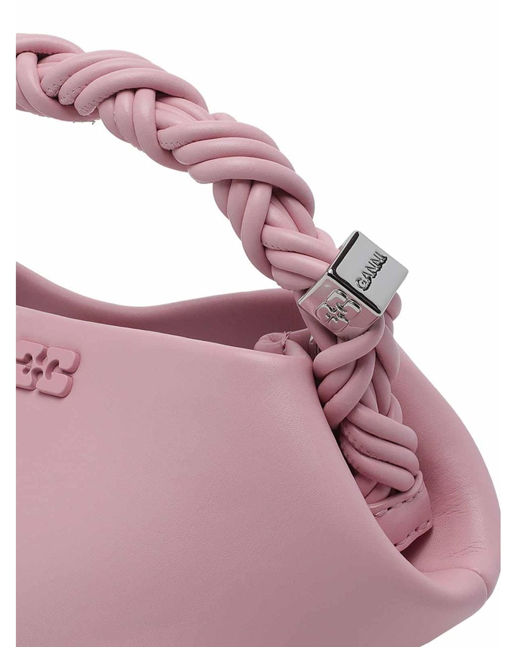 Ganni Pink Bou Handbag
