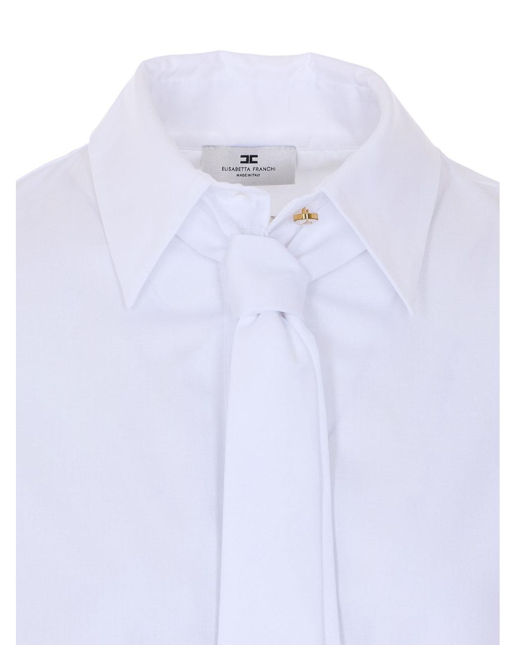 Elisabetta Franchi White Shirt