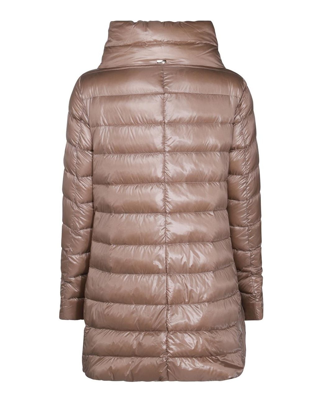 Herno Brown Cream Amelia Down Jacket